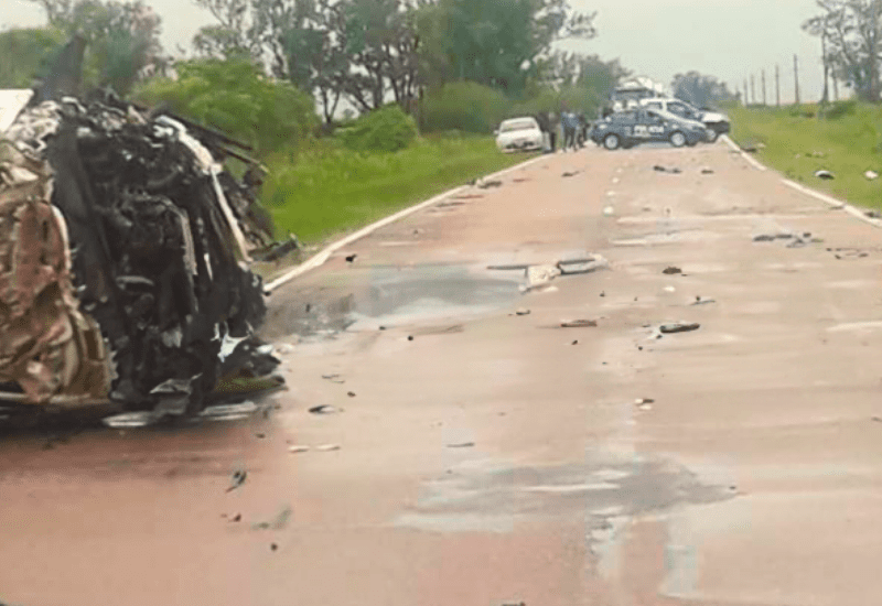 Tragedia en Ruta Provincial 280S: Colisión Frontal Deja un Fallecido