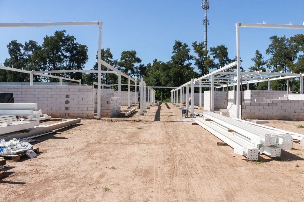 Provincia avanza en la construcción de dos nuevas escuelas en Rosario