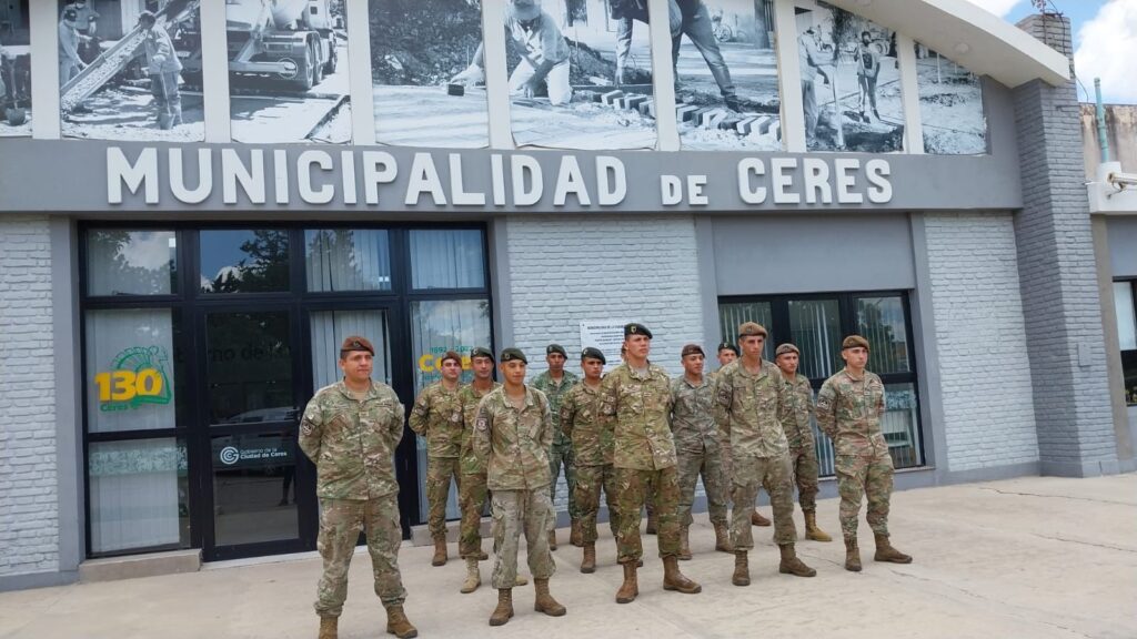 Apoyo del Ejército en la Reconstrucción de Ceres tras el Fuerte Temporal