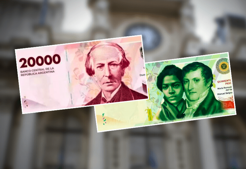 Nuevos Billetes De 10.000 Y 20.000 Pesos En Argentina: Diseños Y Fechas ...