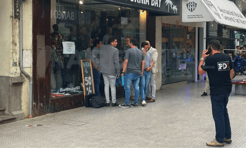 Crimen en la Peatonal de Santa Fe