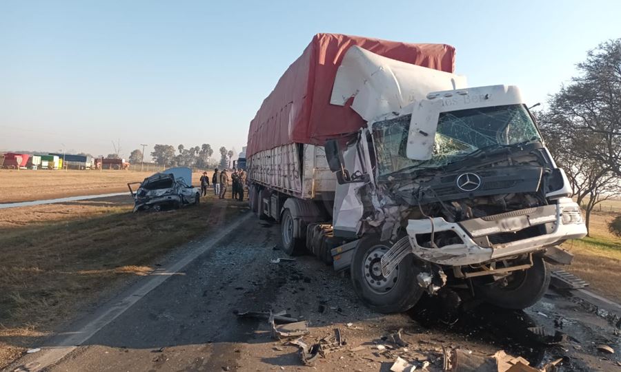 Choque en Cadena en la Ruta 34