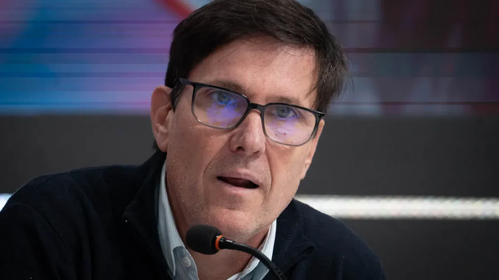 José Goity, ministro de Educación de la Provincia de Santa Fe.