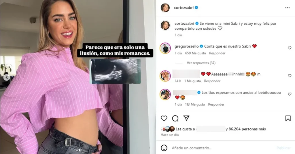 Sabrina Cortez genera rumores de embarazo con video impactante