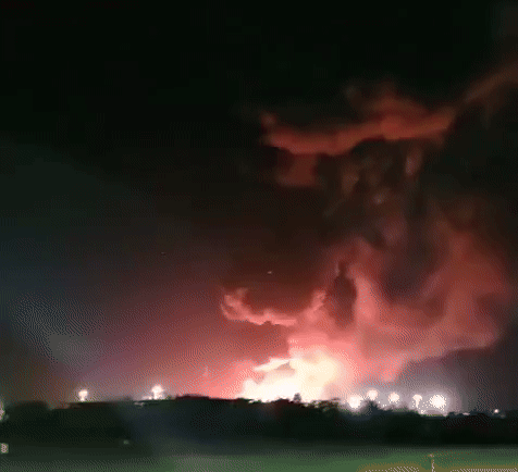 Explosión en Ezeiza: imágenes impactantes de la fábrica del Polo Industrial