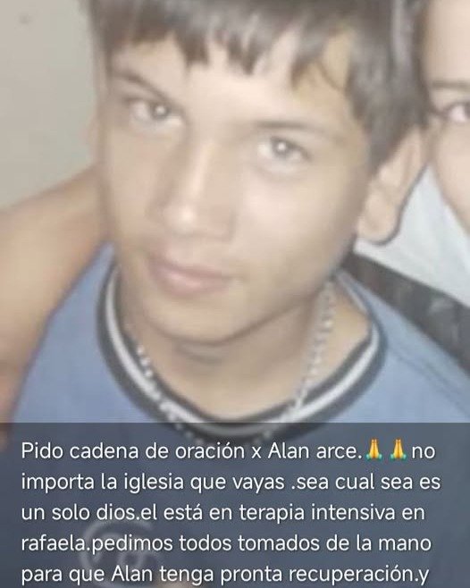 Preocupación por la salud de Alan Arce